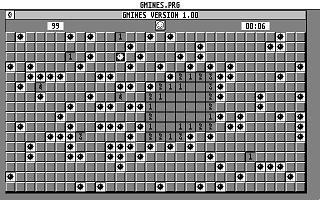 Gmines atari screenshot